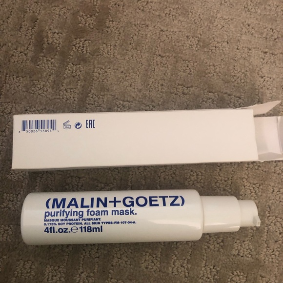 malin + goetz purifying foam mask 4oz exp 20261019 - Picture 3 of 8